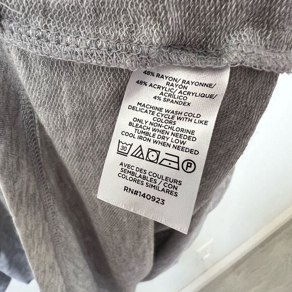 Lou & Grey Signature Soft Pullover Hoodie Sweatshirt in Grey XXL - Picture 5 of 5